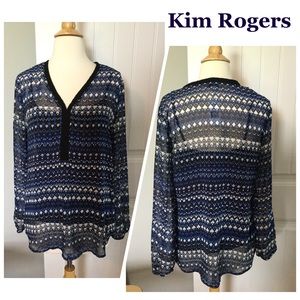 NWT Kim Rogers Top